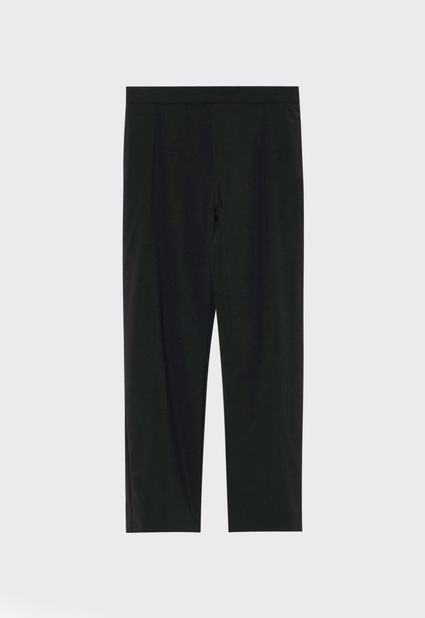 Jac + Jack Gio Merino Wool Pant - Black